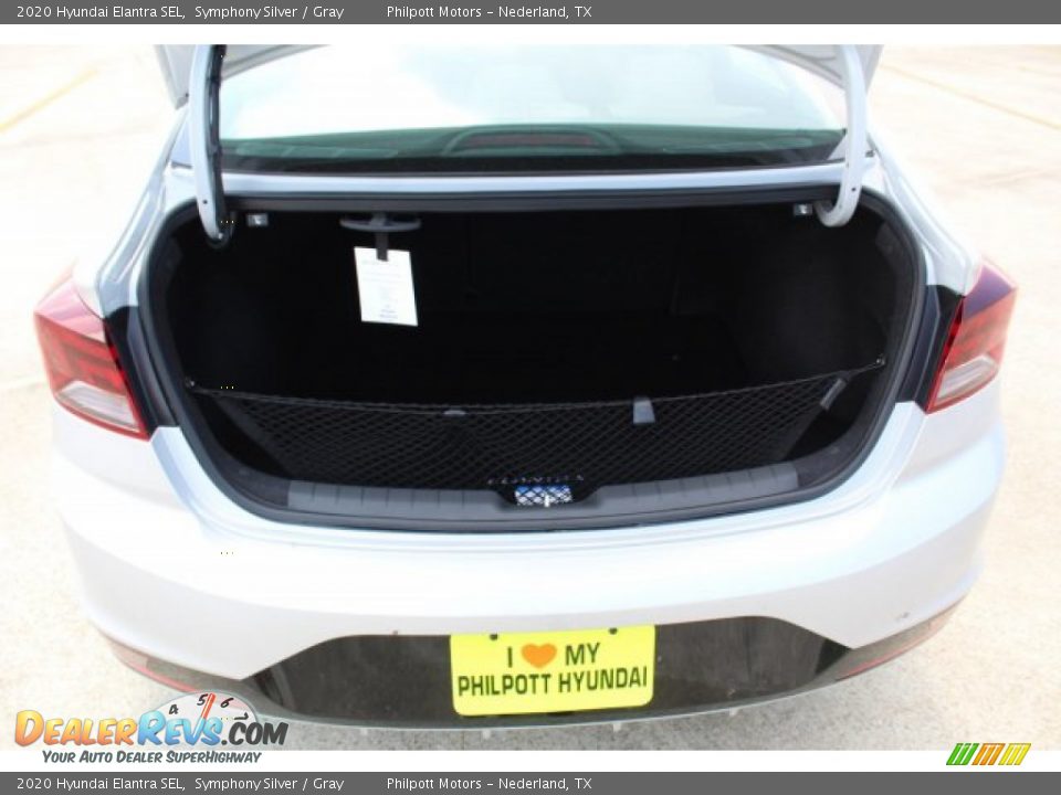 2020 Hyundai Elantra SEL Symphony Silver / Gray Photo #23