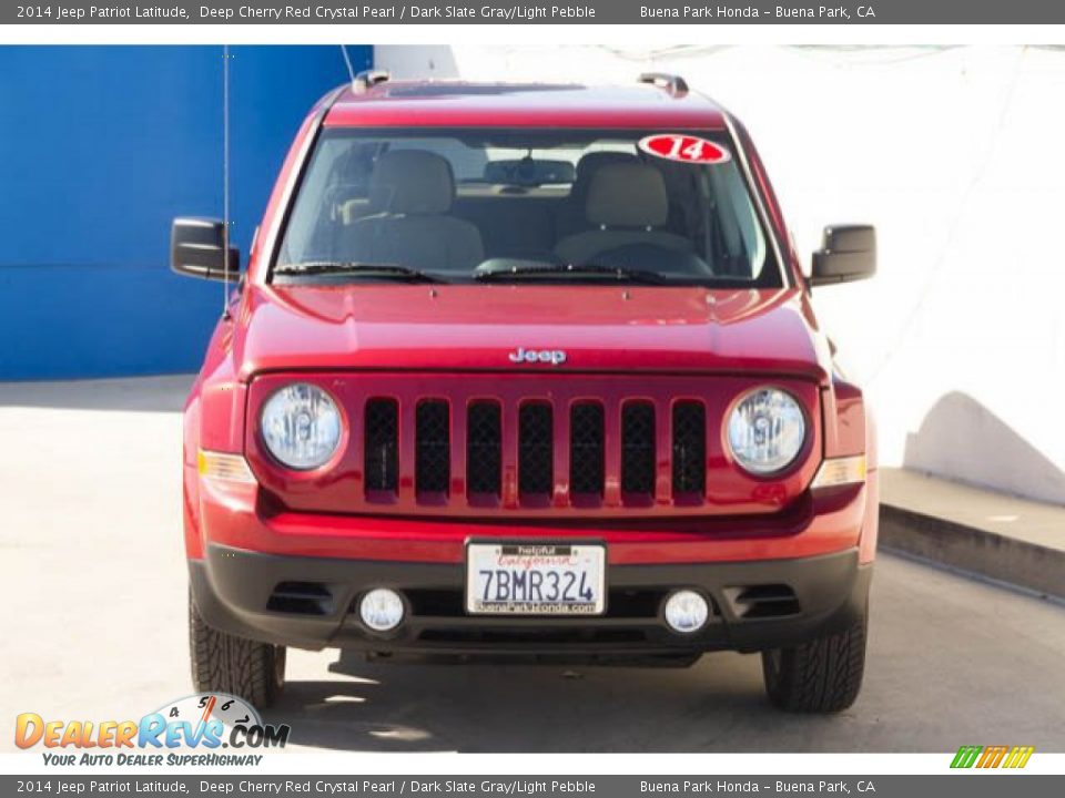 2014 Jeep Patriot Latitude Deep Cherry Red Crystal Pearl / Dark Slate Gray/Light Pebble Photo #7