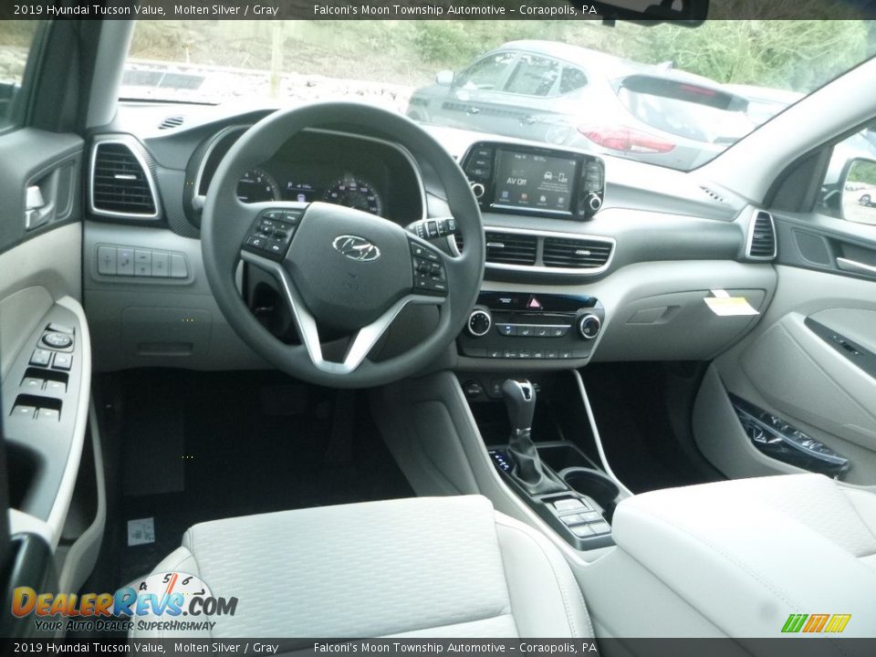 2019 Hyundai Tucson Value Molten Silver / Gray Photo #9
