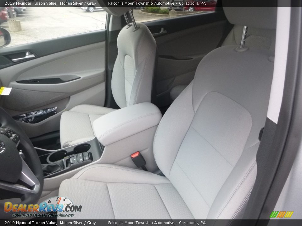 2019 Hyundai Tucson Value Molten Silver / Gray Photo #11