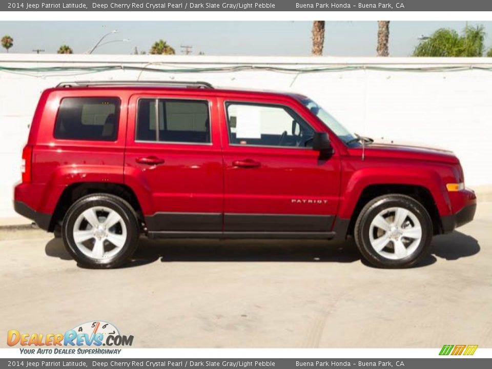 2014 Jeep Patriot Latitude Deep Cherry Red Crystal Pearl / Dark Slate Gray/Light Pebble Photo #8