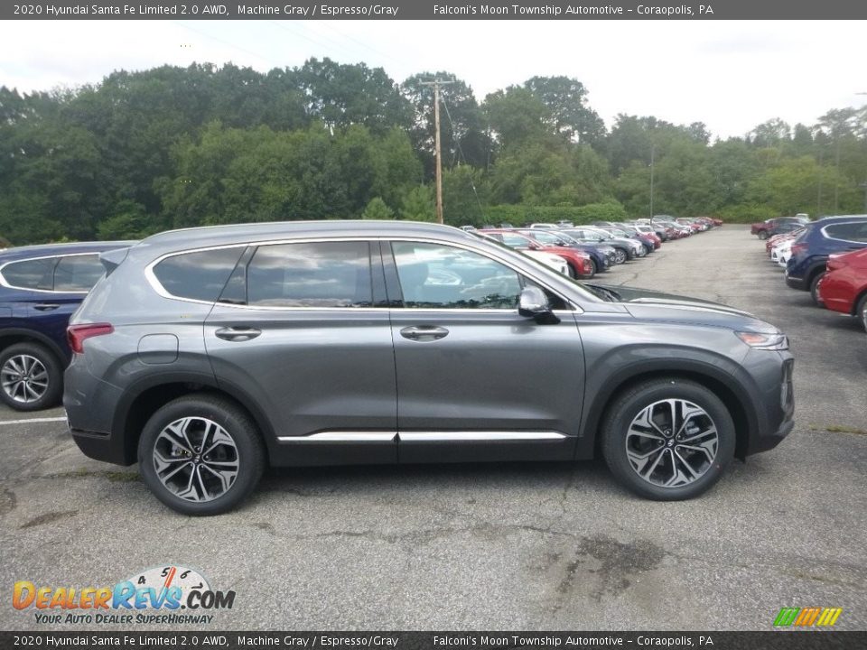 Machine Gray 2020 Hyundai Santa Fe Limited 2.0 AWD Photo #1