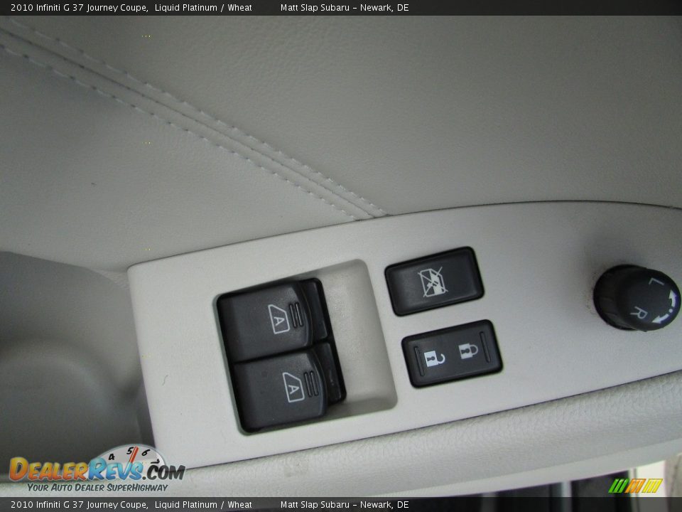 2010 Infiniti G 37 Journey Coupe Liquid Platinum / Wheat Photo #14