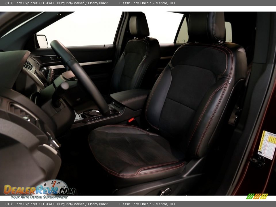 2018 Ford Explorer XLT 4WD Burgundy Velvet / Ebony Black Photo #5