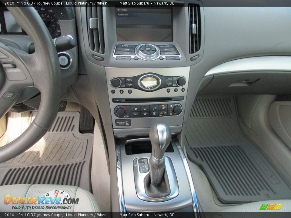 2010 Infiniti G 37 Journey Coupe Liquid Platinum / Wheat Photo #21