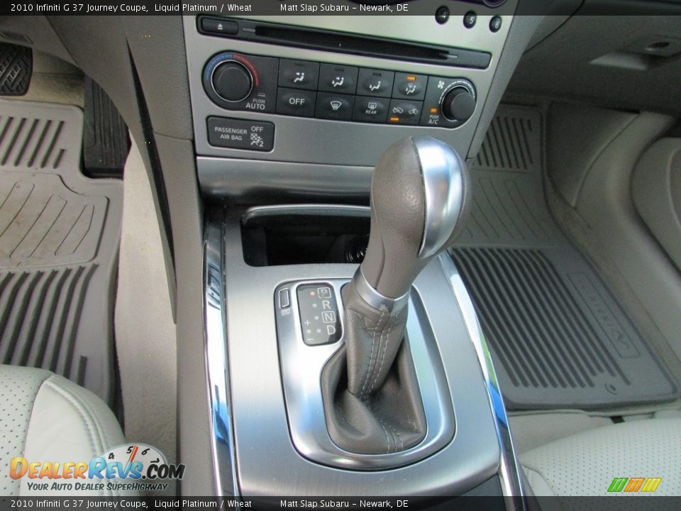 2010 Infiniti G 37 Journey Coupe Liquid Platinum / Wheat Photo #23