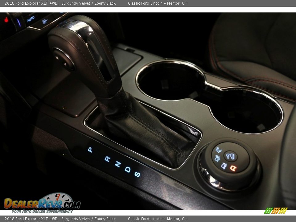 2018 Ford Explorer XLT 4WD Burgundy Velvet / Ebony Black Photo #16