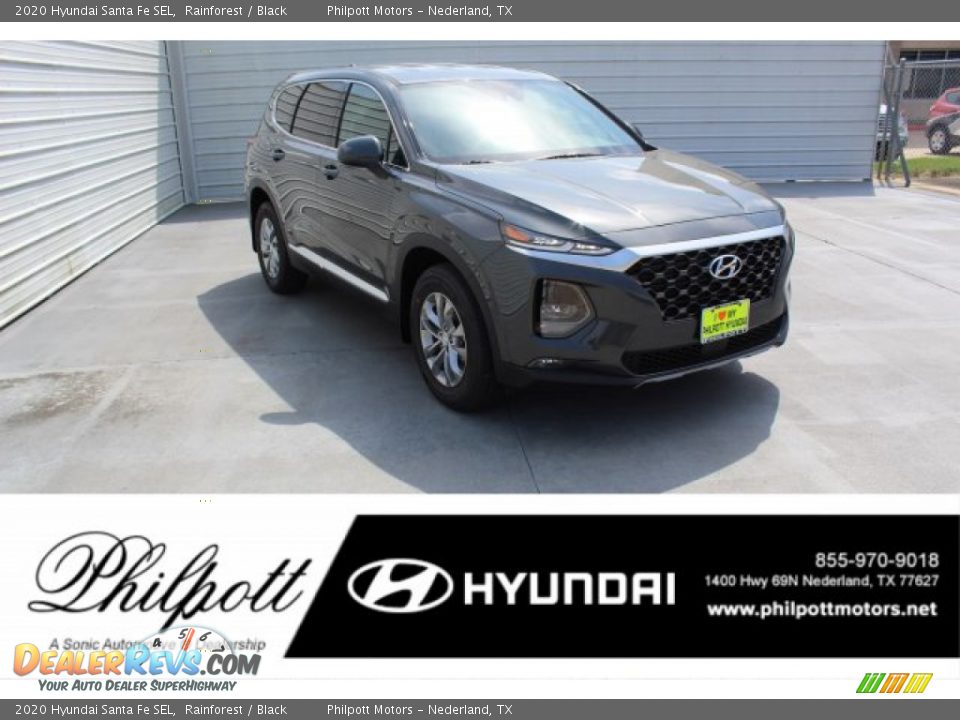 2020 Hyundai Santa Fe SEL Rainforest / Black Photo #1