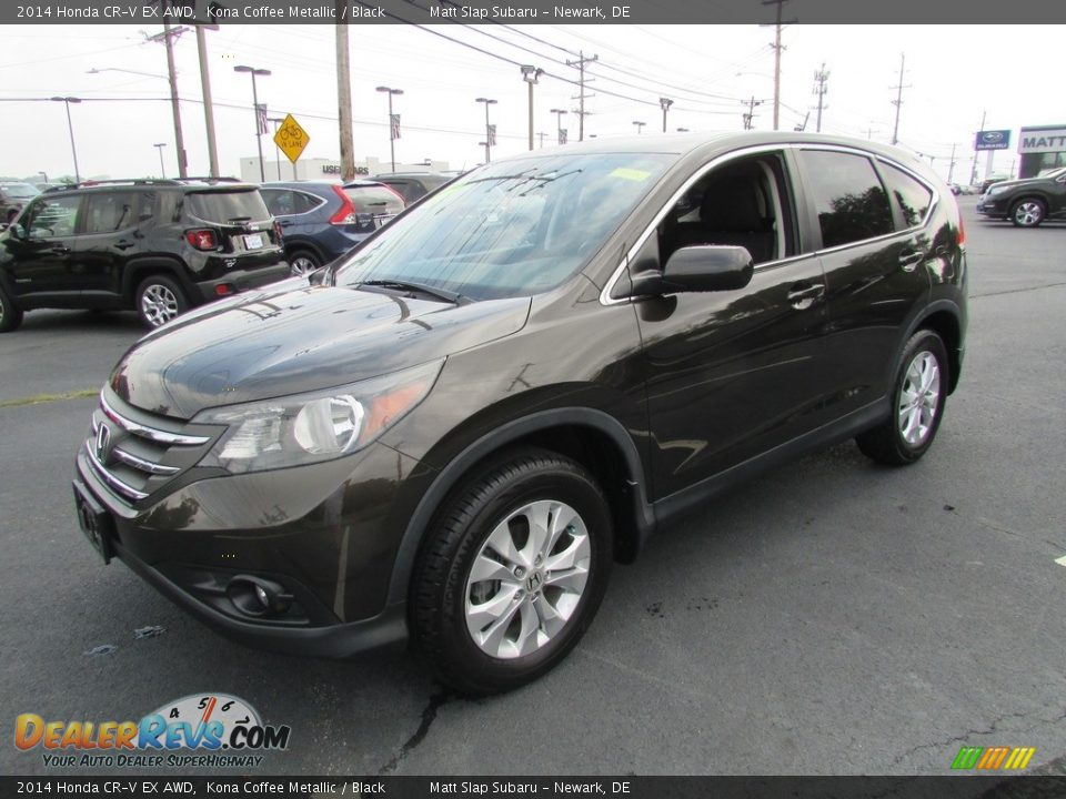 2014 Honda CR-V EX AWD Kona Coffee Metallic / Black Photo #2