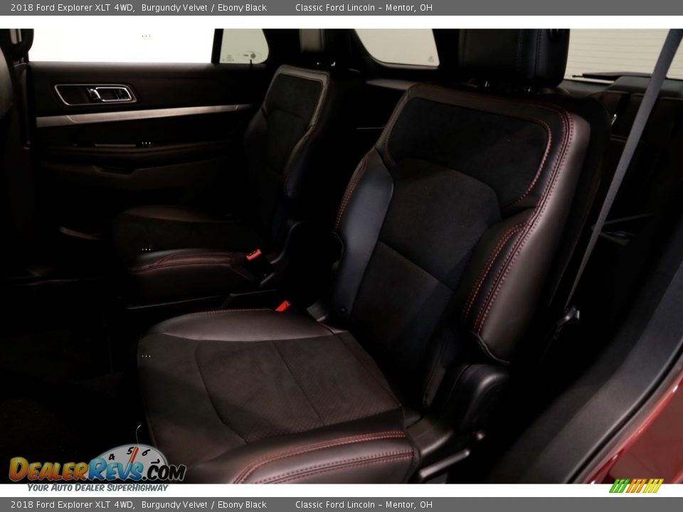 2018 Ford Explorer XLT 4WD Burgundy Velvet / Ebony Black Photo #20