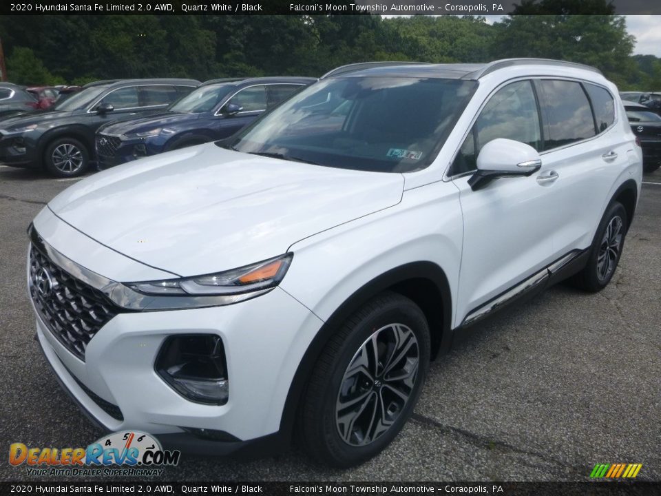 Front 3/4 View of 2020 Hyundai Santa Fe Limited 2.0 AWD Photo #2