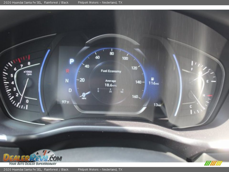 2020 Hyundai Santa Fe SEL Rainforest / Black Photo #8