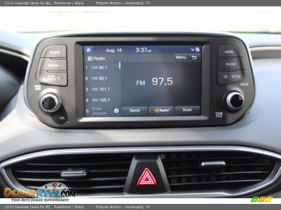 2020 Hyundai Santa Fe SEL Rainforest / Black Photo #10