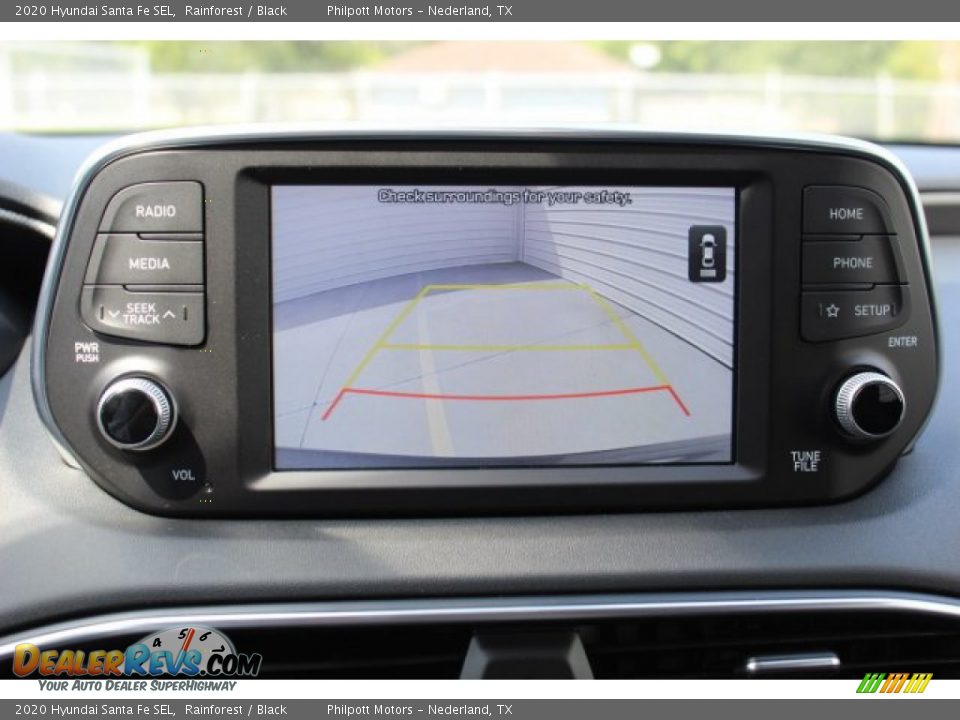 2020 Hyundai Santa Fe SEL Rainforest / Black Photo #13