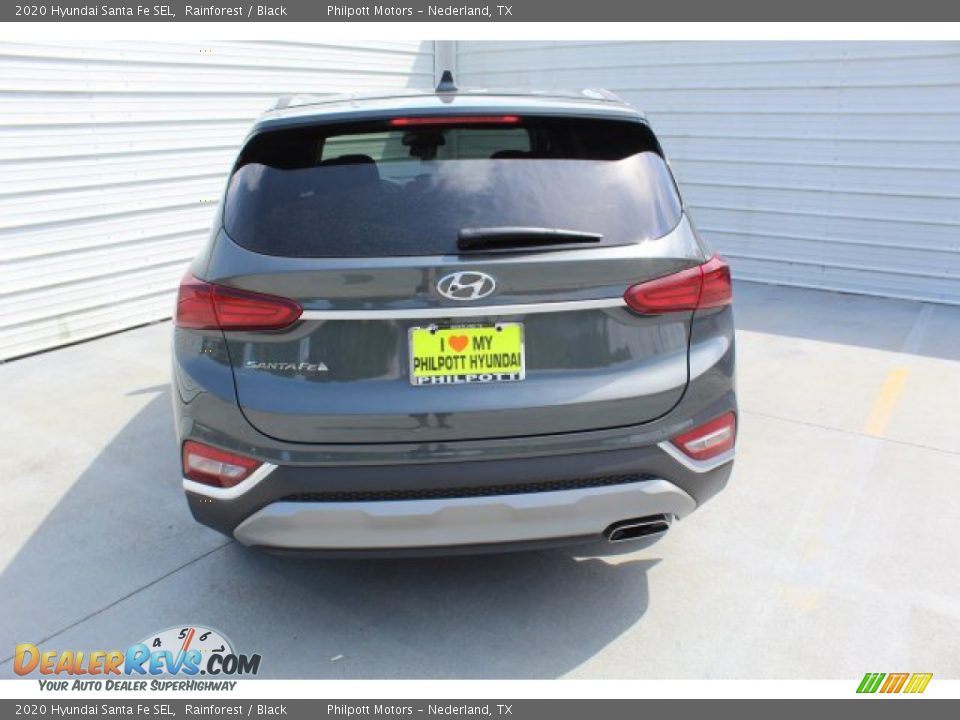 2020 Hyundai Santa Fe SEL Rainforest / Black Photo #15