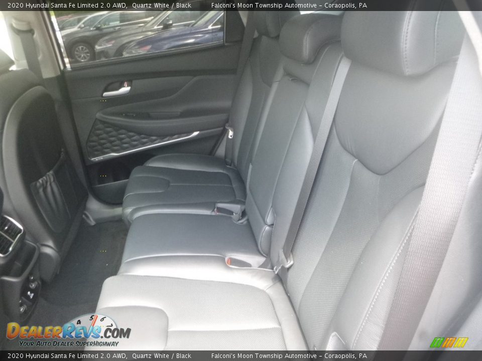 2020 Hyundai Santa Fe Limited 2.0 AWD Quartz White / Black Photo #9