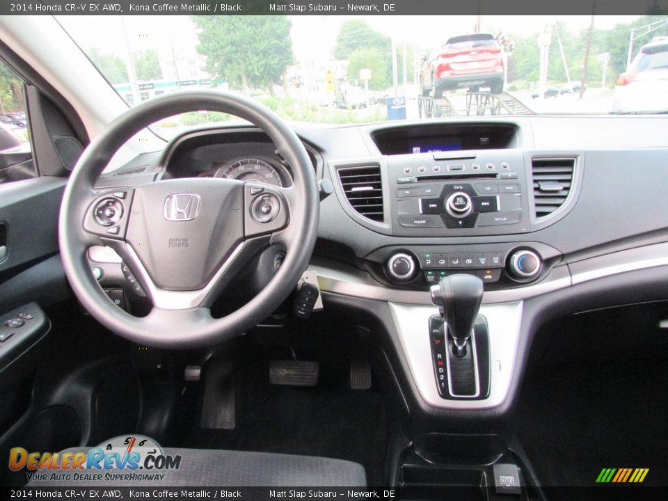 2014 Honda CR-V EX AWD Kona Coffee Metallic / Black Photo #10