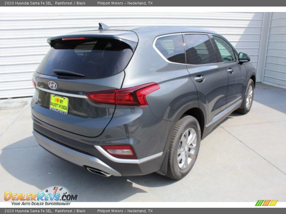 2020 Hyundai Santa Fe SEL Rainforest / Black Photo #16