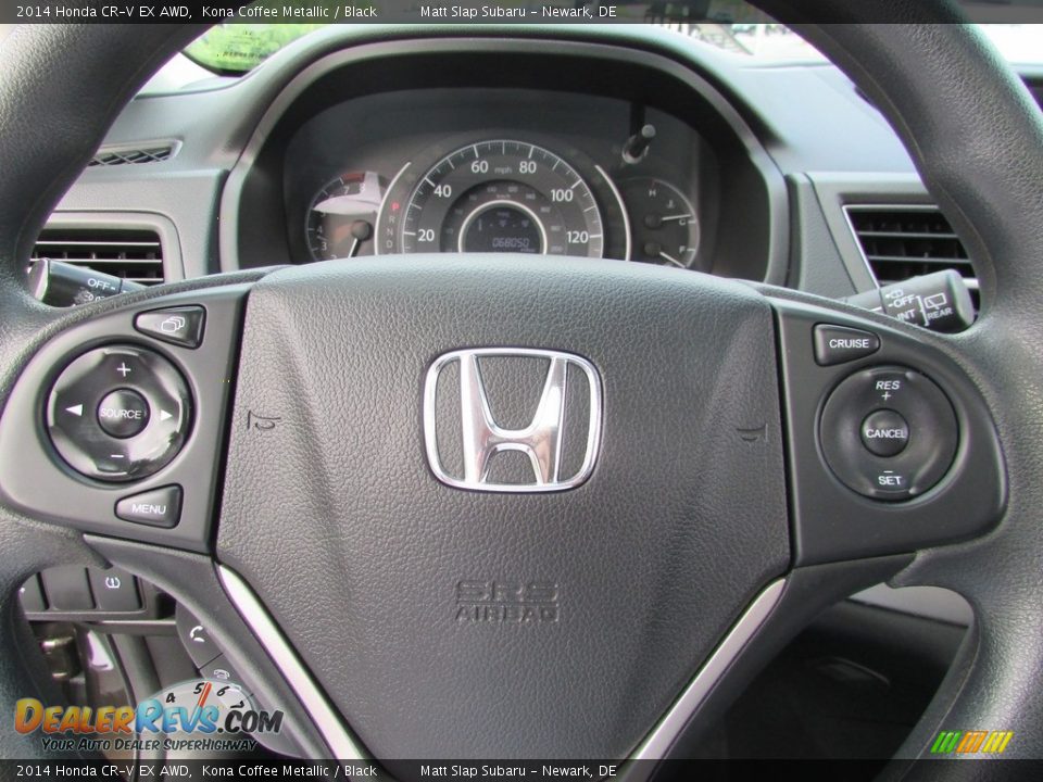 2014 Honda CR-V EX AWD Kona Coffee Metallic / Black Photo #11