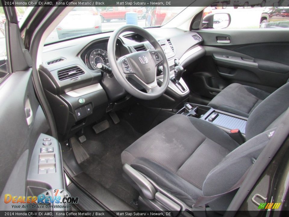 2014 Honda CR-V EX AWD Kona Coffee Metallic / Black Photo #12