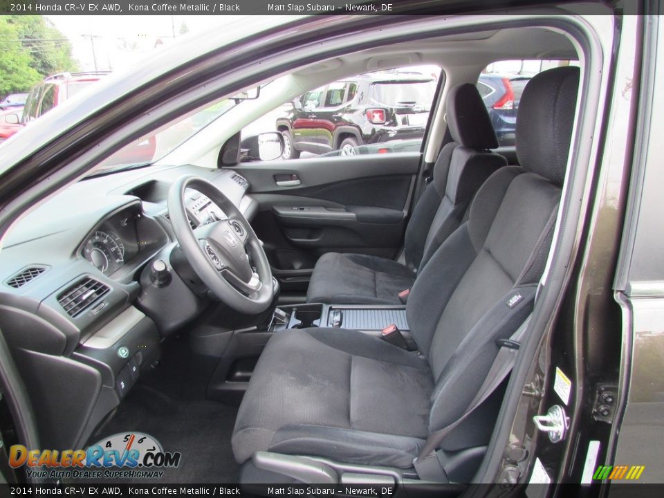 2014 Honda CR-V EX AWD Kona Coffee Metallic / Black Photo #13