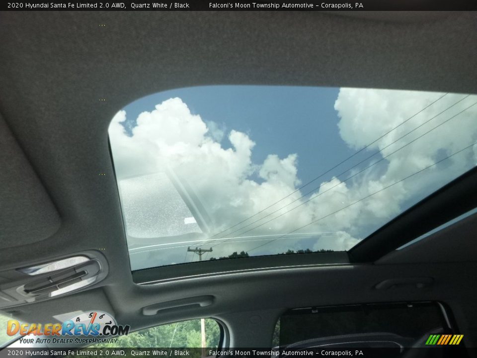 2020 Hyundai Santa Fe Limited 2.0 AWD Quartz White / Black Photo #13