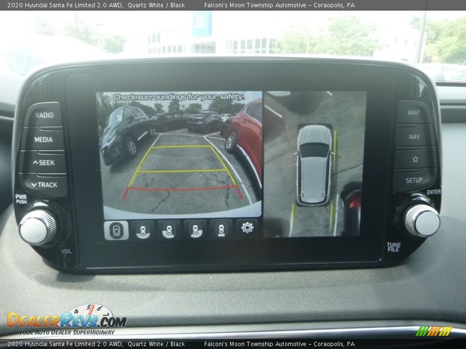 2020 Hyundai Santa Fe Limited 2.0 AWD Quartz White / Black Photo #15