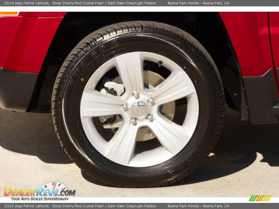 2014 Jeep Patriot Latitude Deep Cherry Red Crystal Pearl / Dark Slate Gray/Light Pebble Photo #34