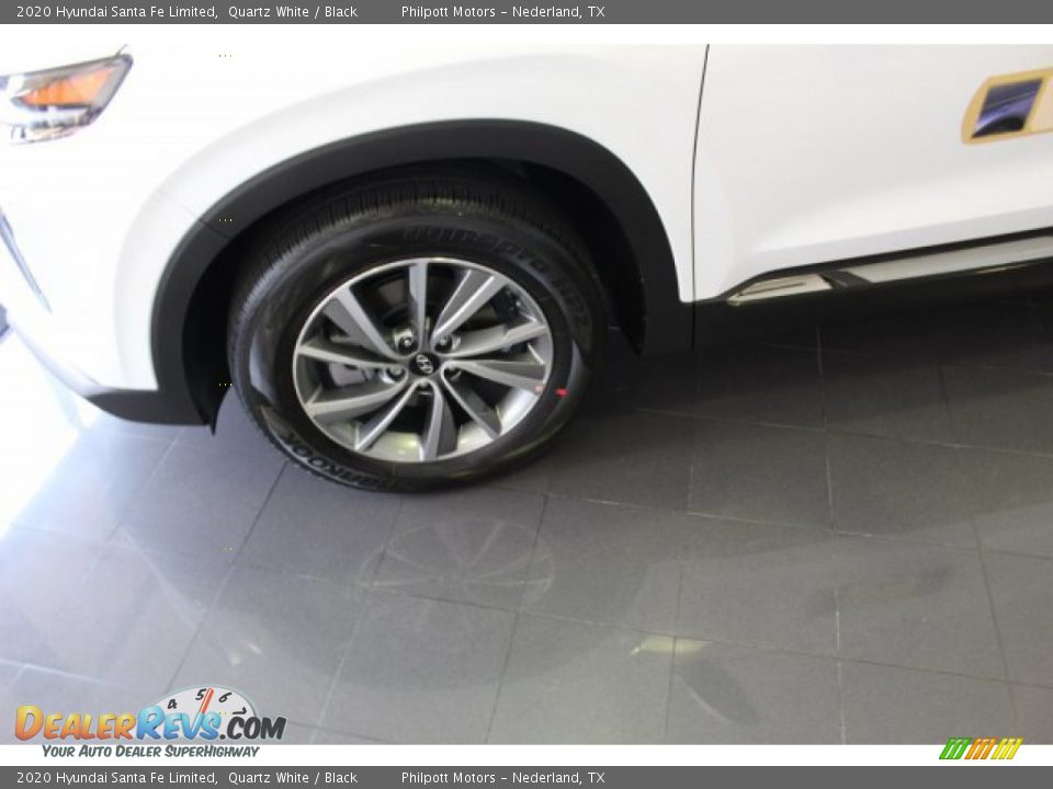 2020 Hyundai Santa Fe Limited Quartz White / Black Photo #5