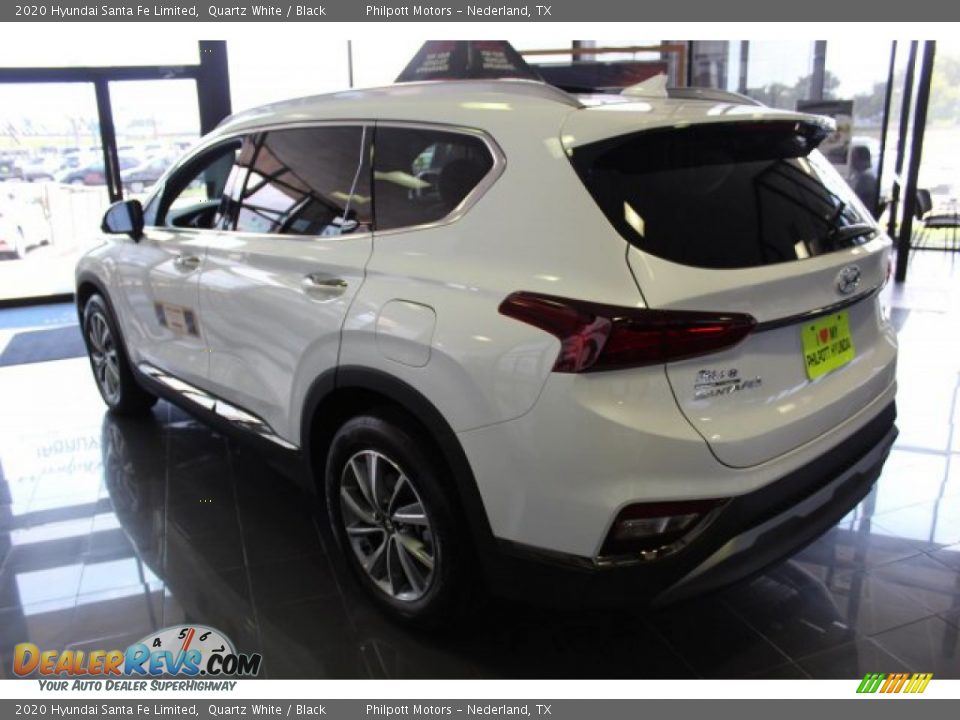 2020 Hyundai Santa Fe Limited Quartz White / Black Photo #6