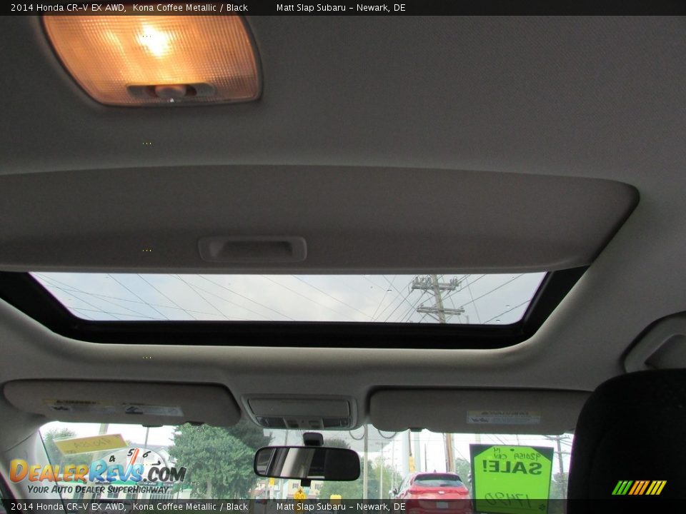 2014 Honda CR-V EX AWD Kona Coffee Metallic / Black Photo #21