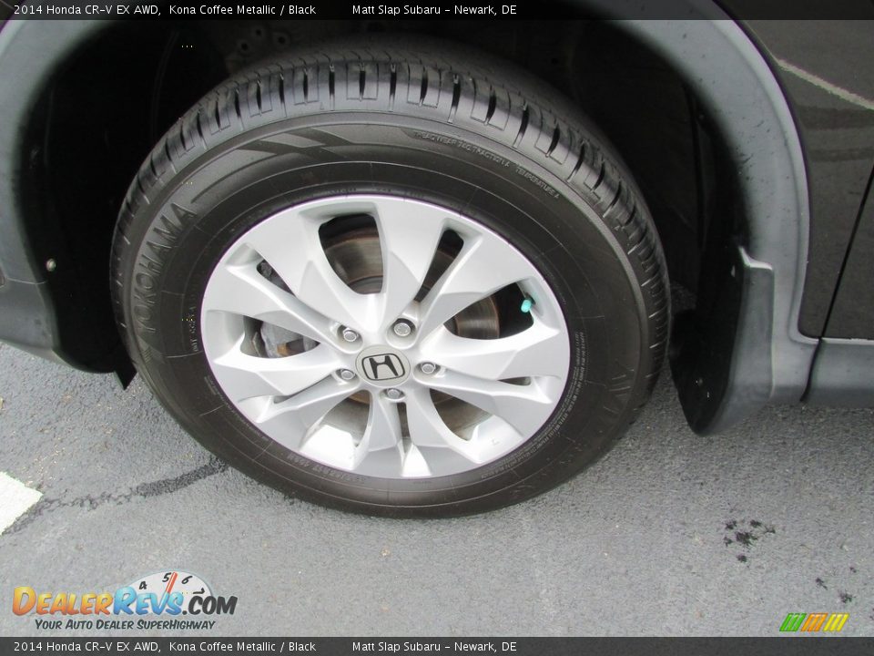 2014 Honda CR-V EX AWD Kona Coffee Metallic / Black Photo #23
