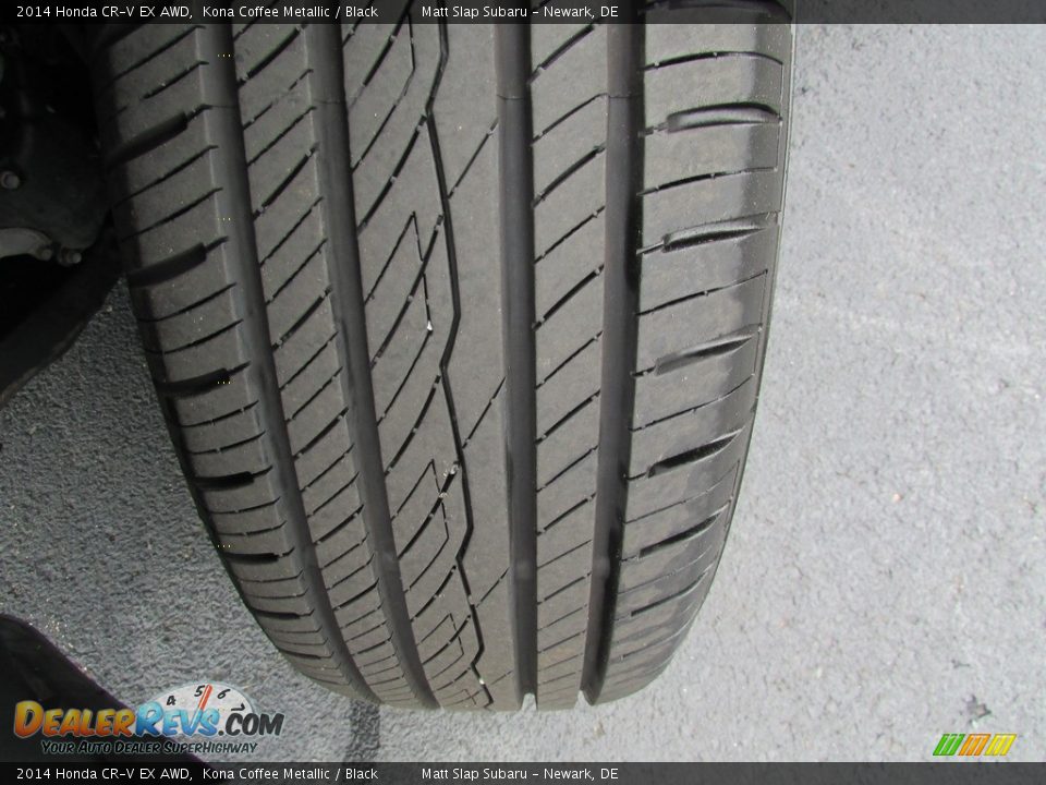 2014 Honda CR-V EX AWD Kona Coffee Metallic / Black Photo #24