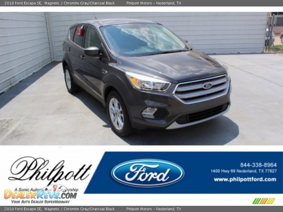 2019 Ford Escape SE Magnetic / Chromite Gray/Charcoal Black Photo #1