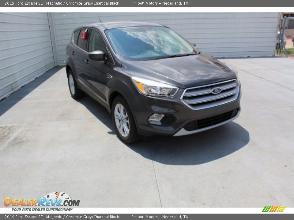 2019 Ford Escape SE Magnetic / Chromite Gray/Charcoal Black Photo #2