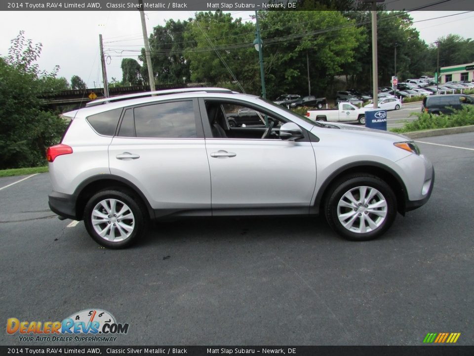 2014 Toyota RAV4 Limited AWD Classic Silver Metallic / Black Photo #5