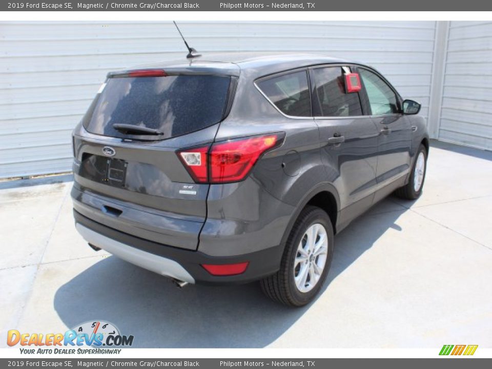 2019 Ford Escape SE Magnetic / Chromite Gray/Charcoal Black Photo #8