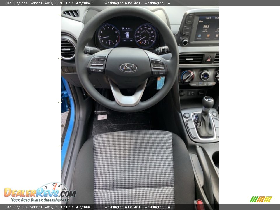 2020 Hyundai Kona SE AWD Steering Wheel Photo #14