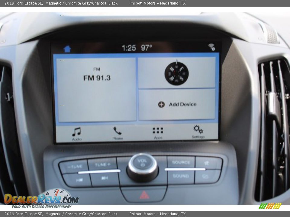 2019 Ford Escape SE Magnetic / Chromite Gray/Charcoal Black Photo #16