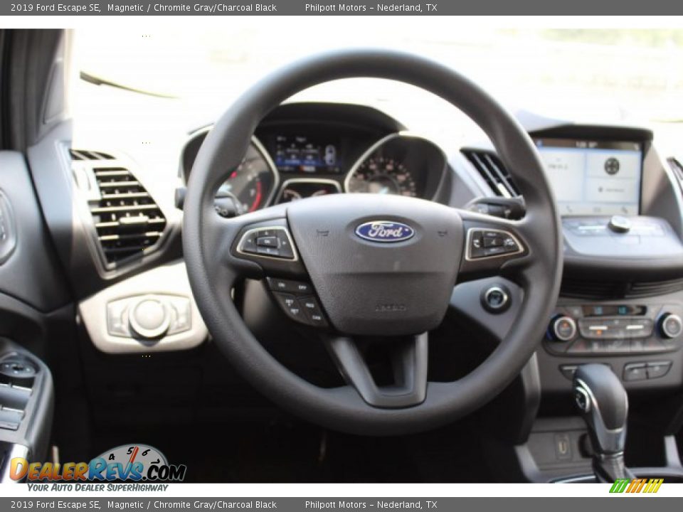 2019 Ford Escape SE Magnetic / Chromite Gray/Charcoal Black Photo #23