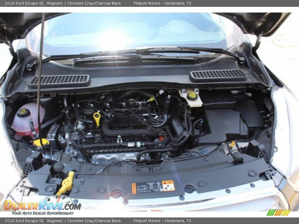 2019 Ford Escape SE Magnetic / Chromite Gray/Charcoal Black Photo #25