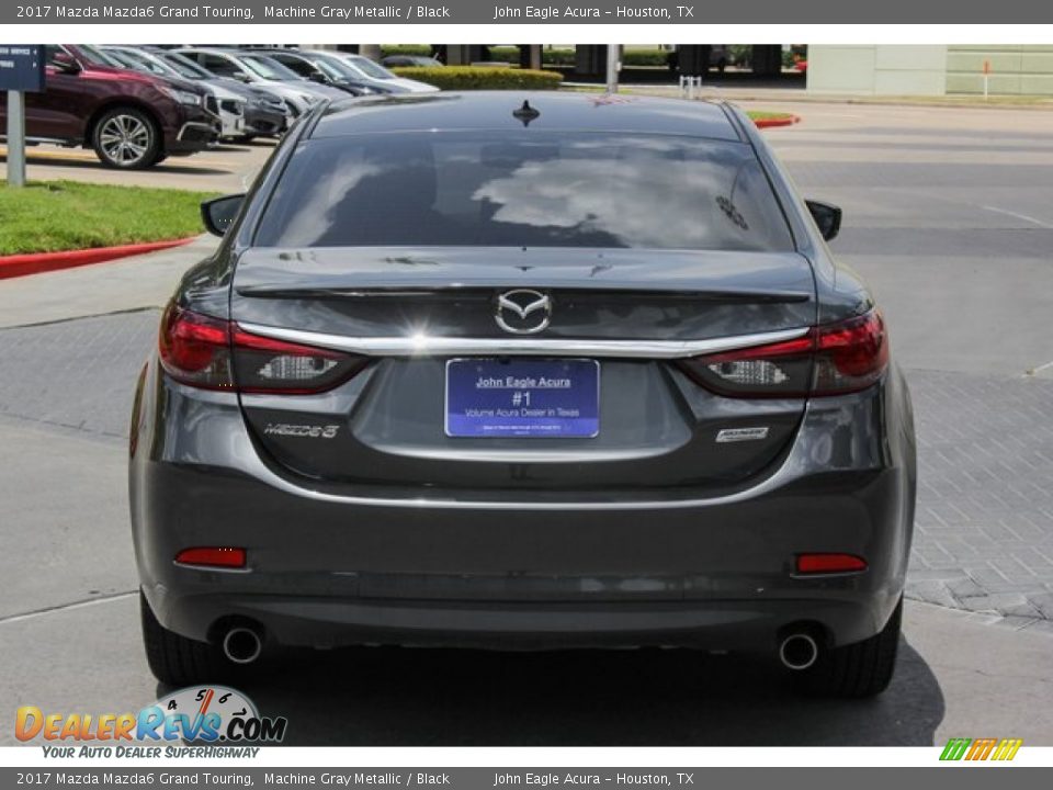 2017 Mazda Mazda6 Grand Touring Machine Gray Metallic / Black Photo #6