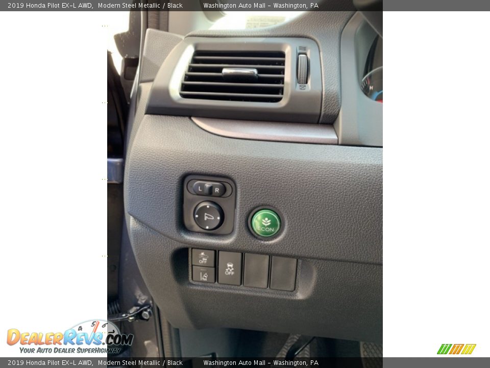 2019 Honda Pilot EX-L AWD Modern Steel Metallic / Black Photo #12