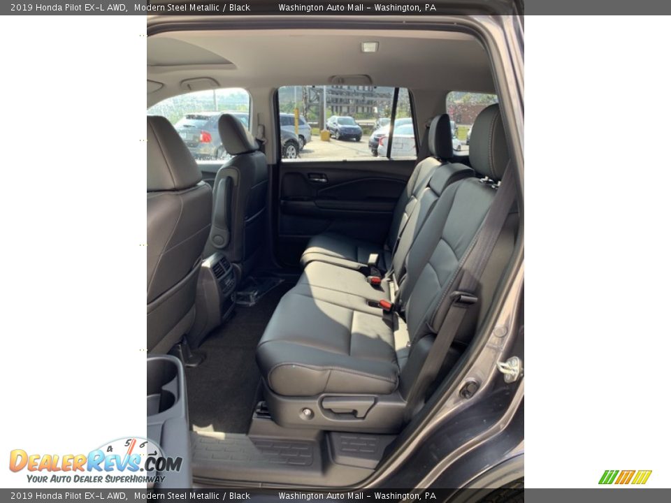 2019 Honda Pilot EX-L AWD Modern Steel Metallic / Black Photo #19