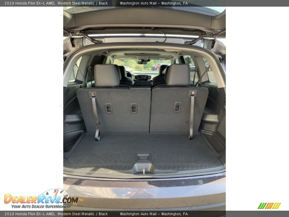 2019 Honda Pilot EX-L AWD Modern Steel Metallic / Black Photo #23