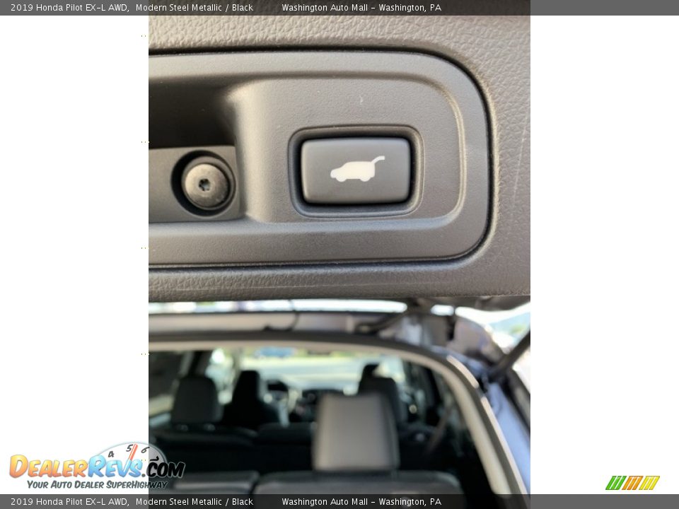 2019 Honda Pilot EX-L AWD Modern Steel Metallic / Black Photo #24