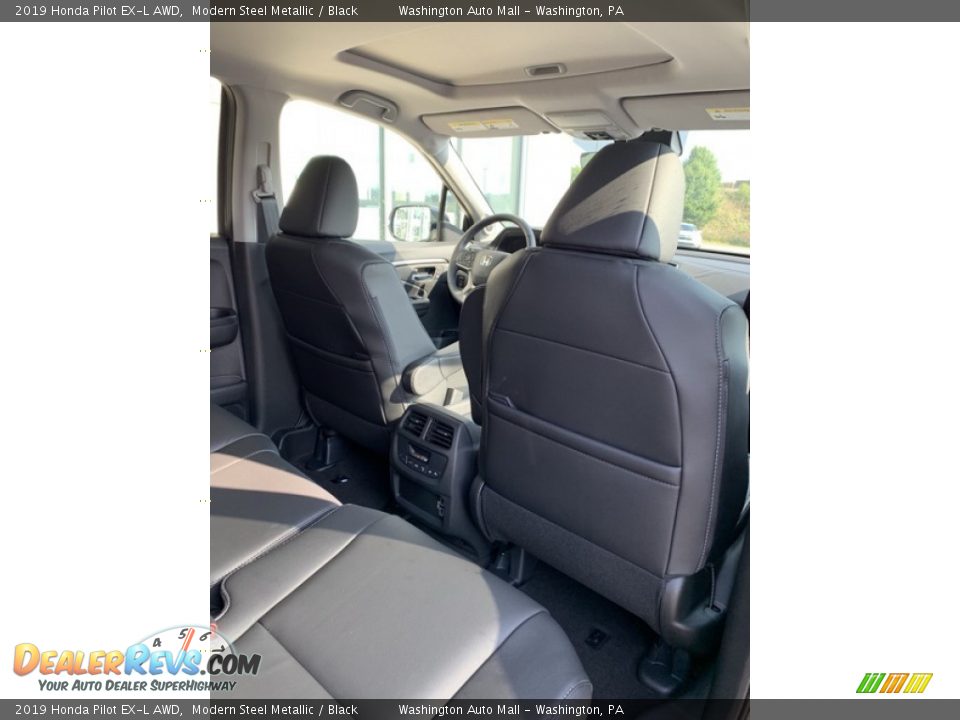 2019 Honda Pilot EX-L AWD Modern Steel Metallic / Black Photo #30