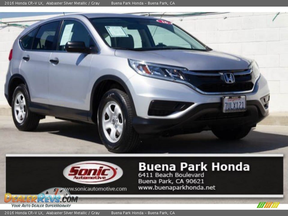 2016 Honda CR-V LX Alabaster Silver Metallic / Gray Photo #1