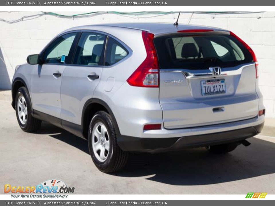 2016 Honda CR-V LX Alabaster Silver Metallic / Gray Photo #2