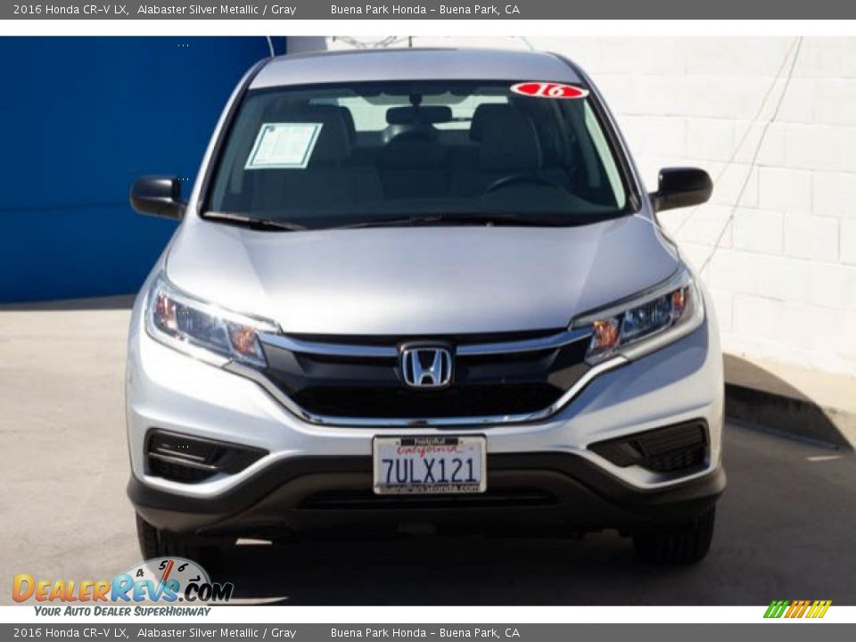 2016 Honda CR-V LX Alabaster Silver Metallic / Gray Photo #7
